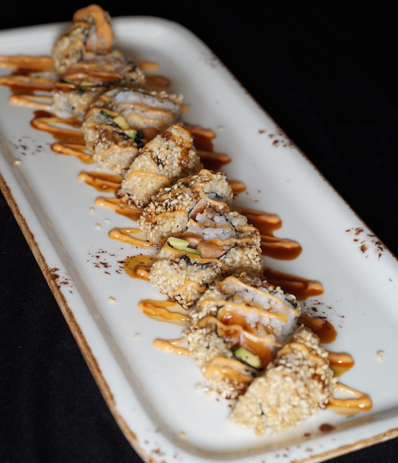 Sandviç Roll - Kızarmış Somon, Salatalık, Az Acılı Mayonez, Teriyaki Sos (8 pcs)