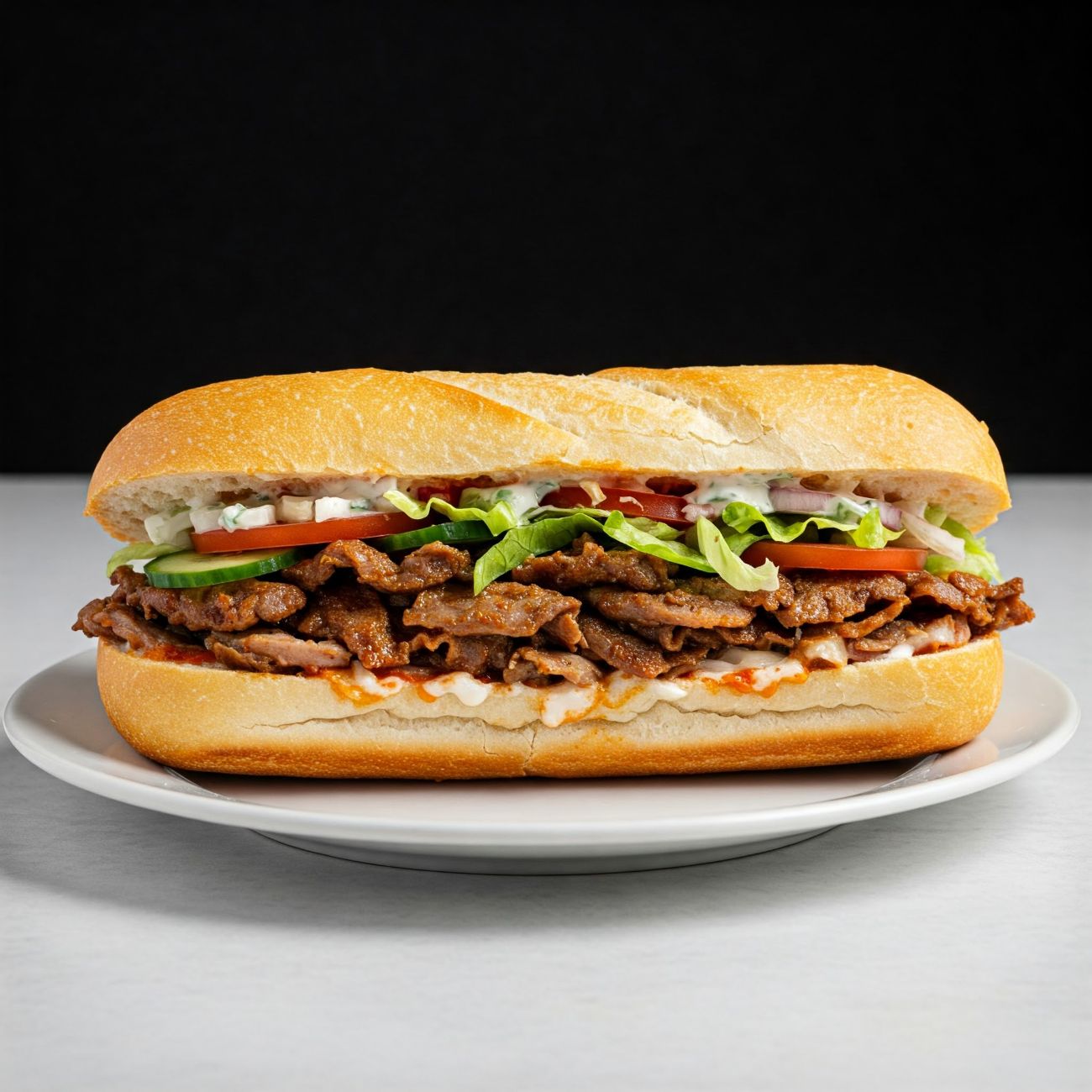 كص لحم عراقي صمون كهربائي