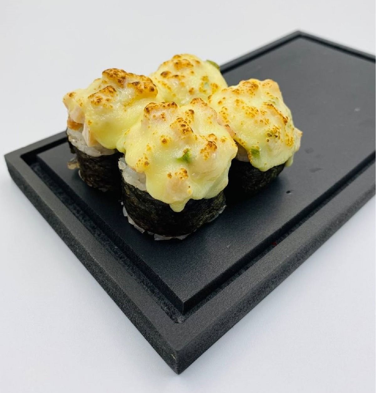 Shrimp Yaki Roll-8pcs - Shrimp Yaki Roll – A delicious seafood roll with shrimp, surimi, cucumber, cream cheese, spicy sauce, and rice wrapped in nori