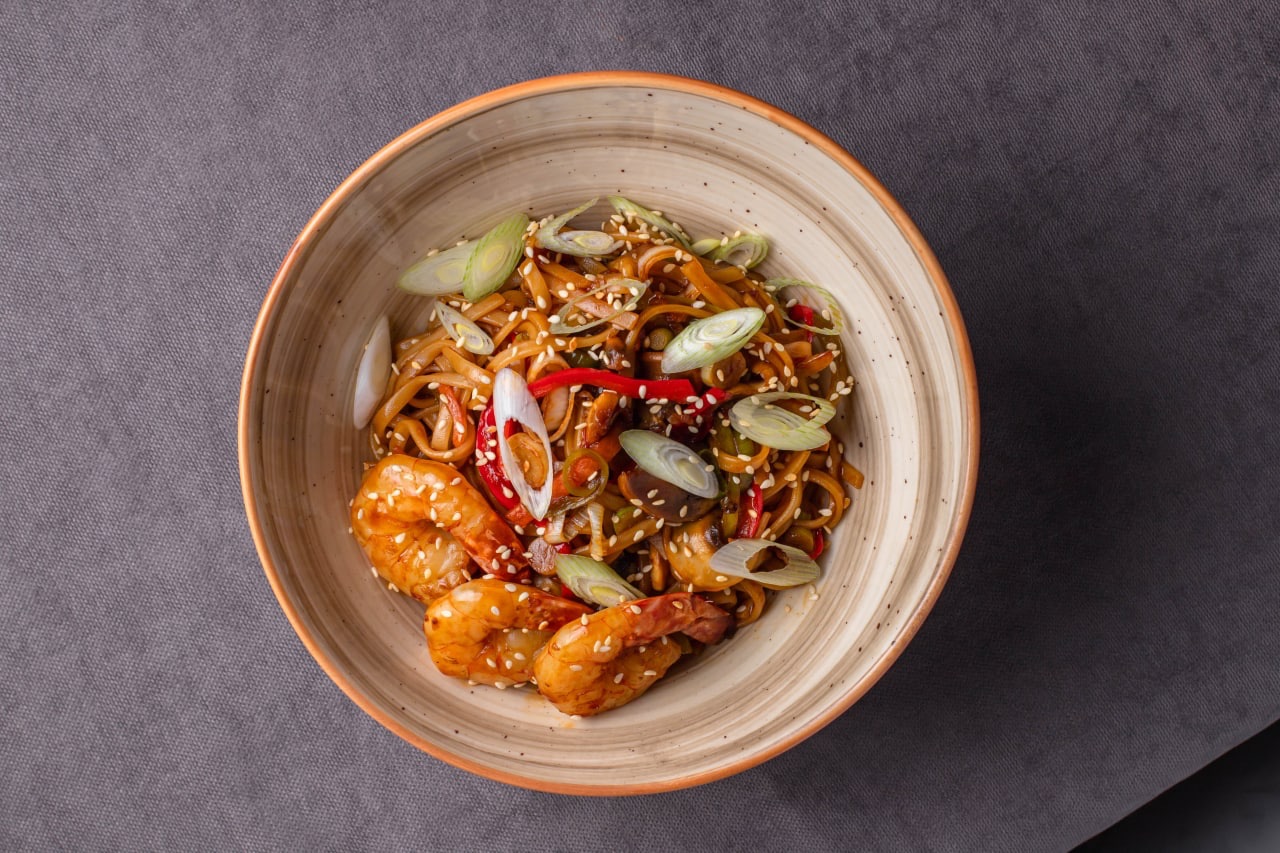 Shrimp rice noodles - 