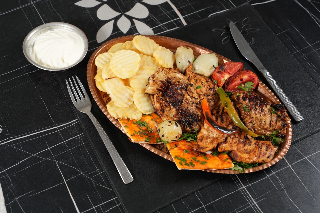 نصف فروج مسحب