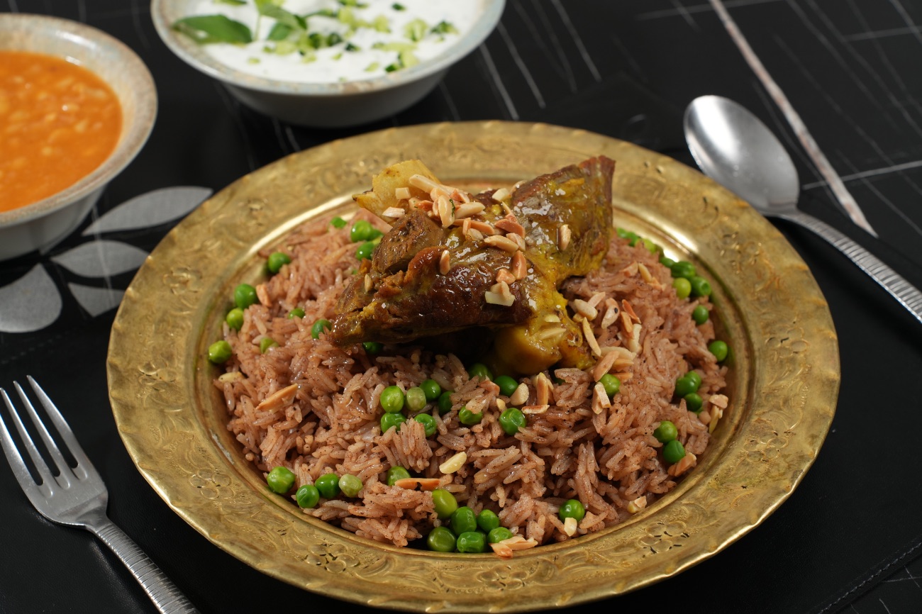 رز عربي مع اللحم