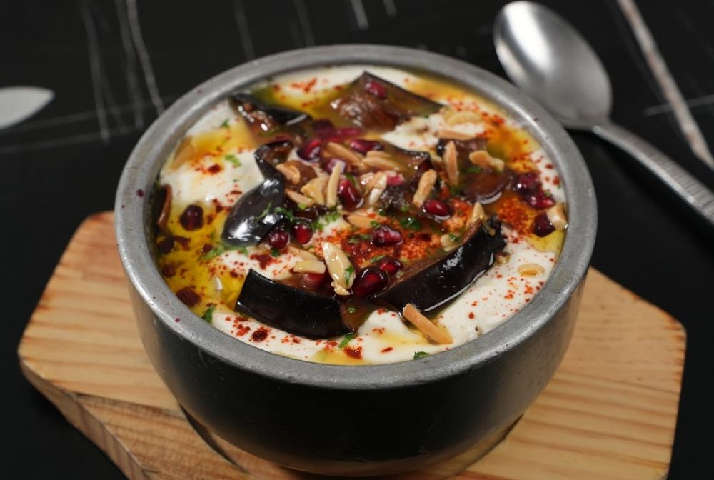 فتة باذنجان