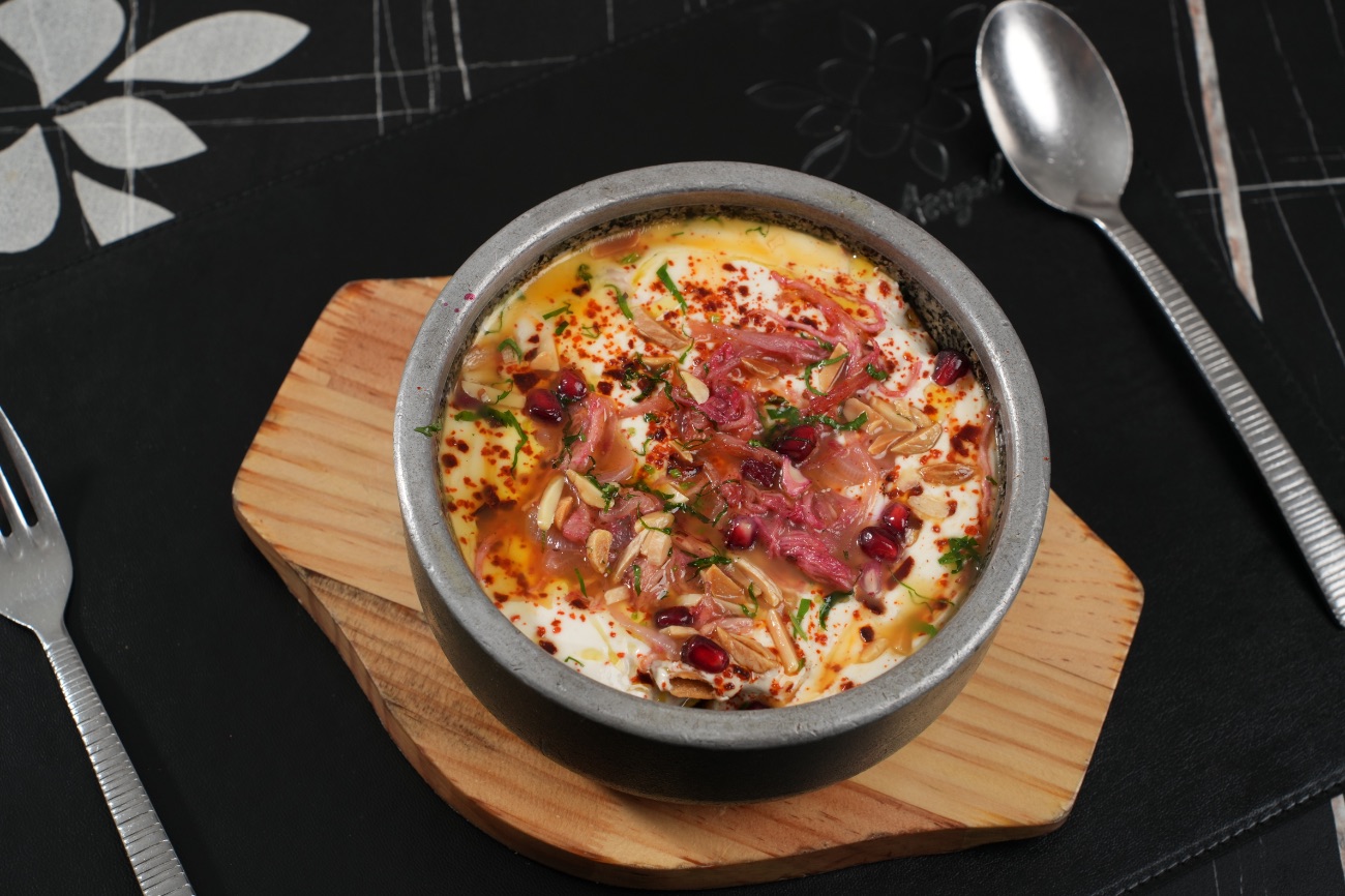 فتة دجاج مسخن