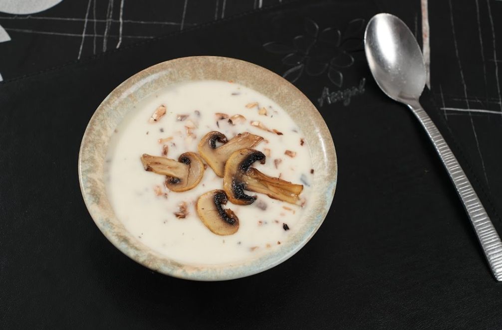 شوربة كريم الفطر
