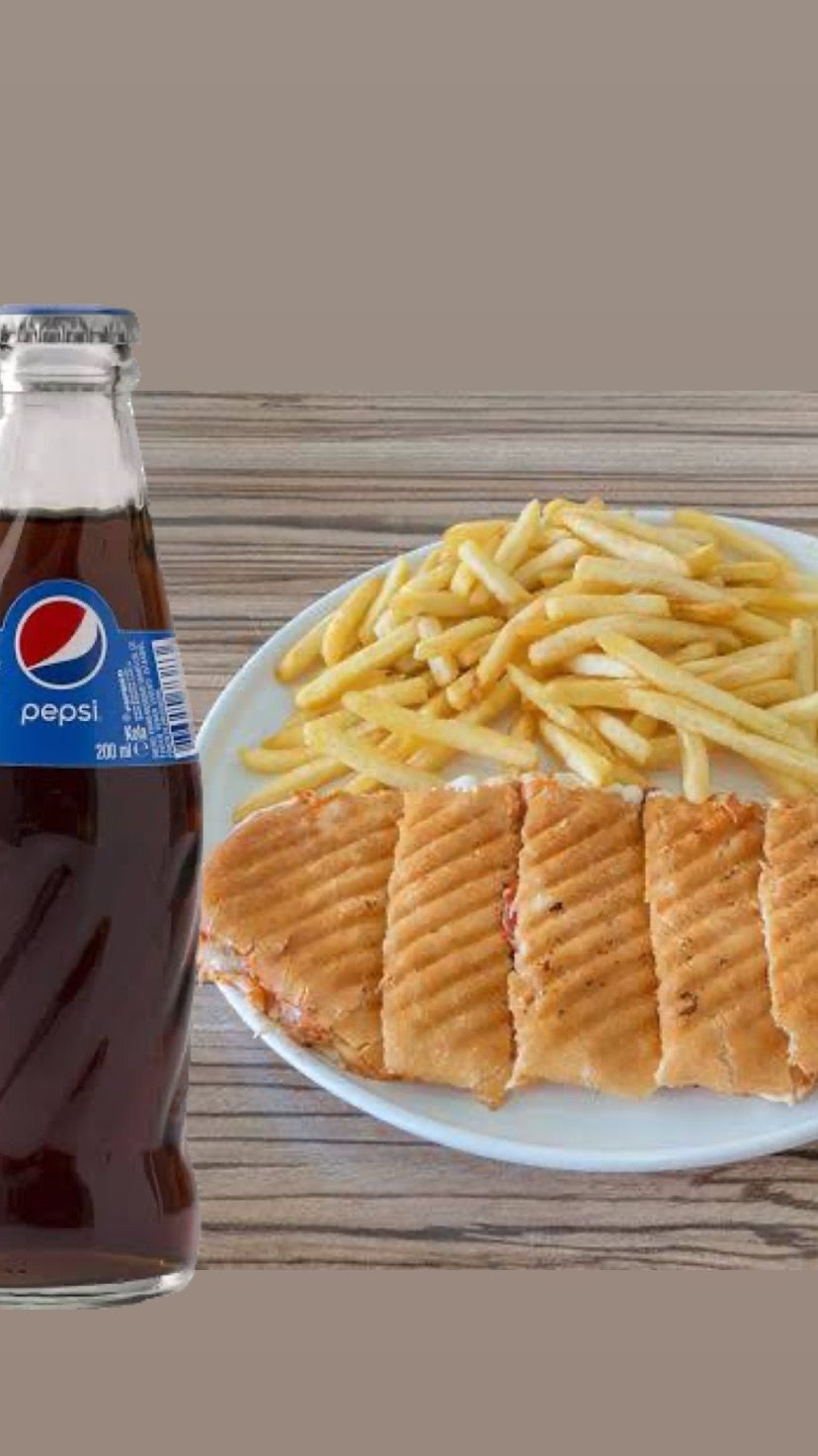 Tost +Cola + Patates Cipsi - 