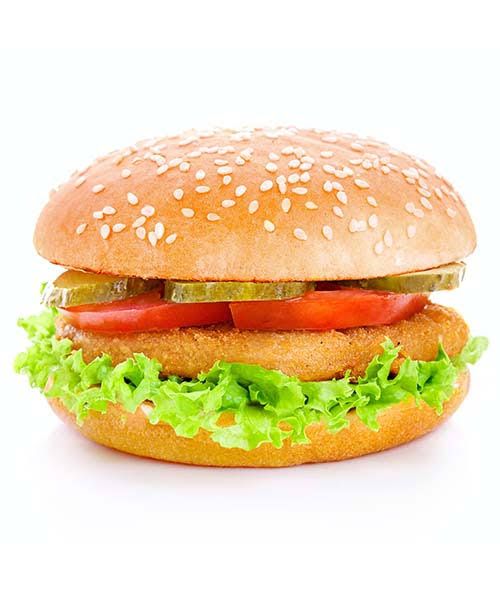 Tavuk Burger + Patates Cipsi - 