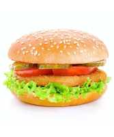 Tavuk Burger + Patates Cipsi