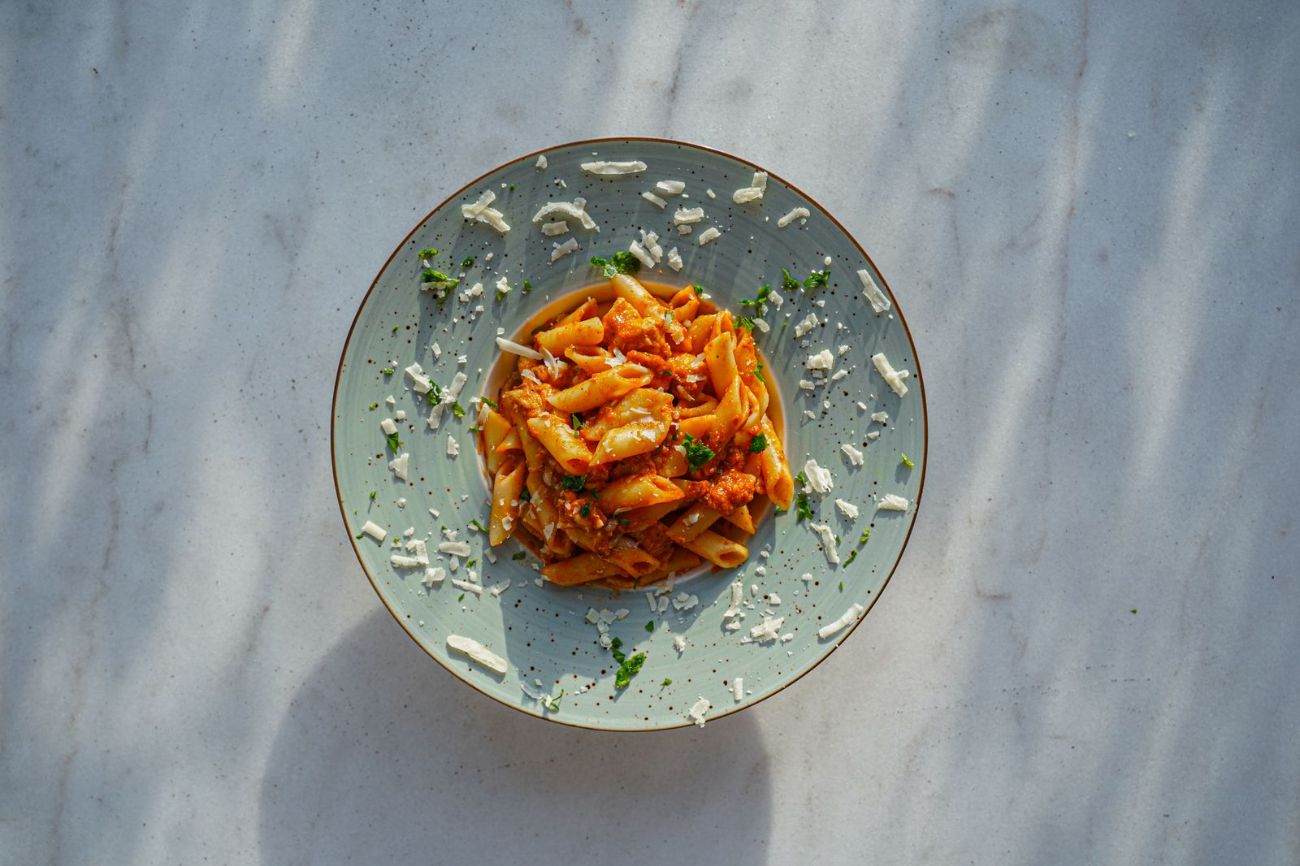 Penne Arrabbiata With Chiken