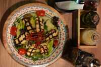 Grilled Halloumi Salad