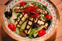 Grilled Halloumi Salad