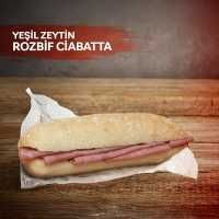 YEŞİL ZEYTİN ROZBİF CİABATTA - 