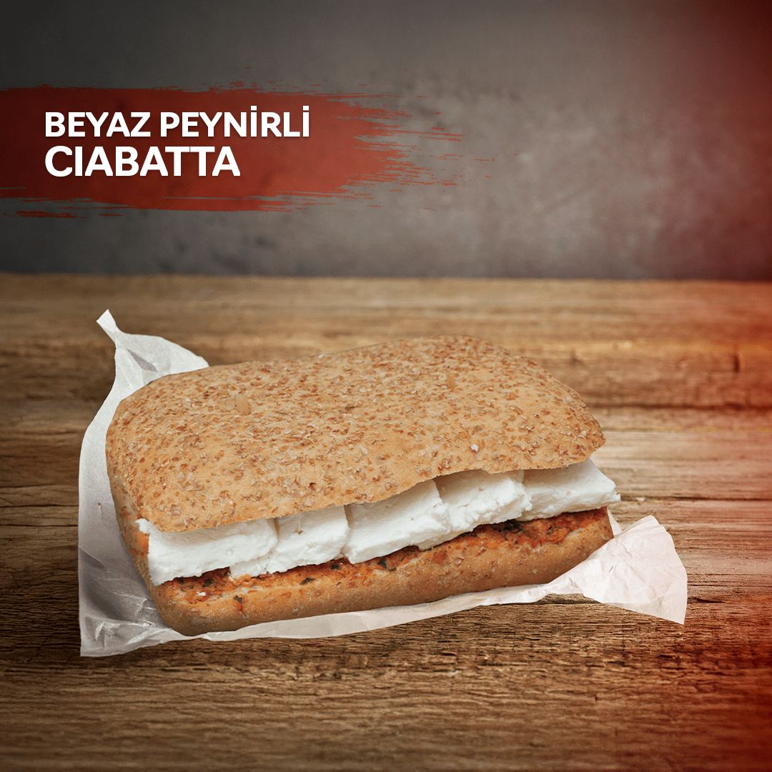 BEYAZ PEYNİRLİ CİABATTA - 