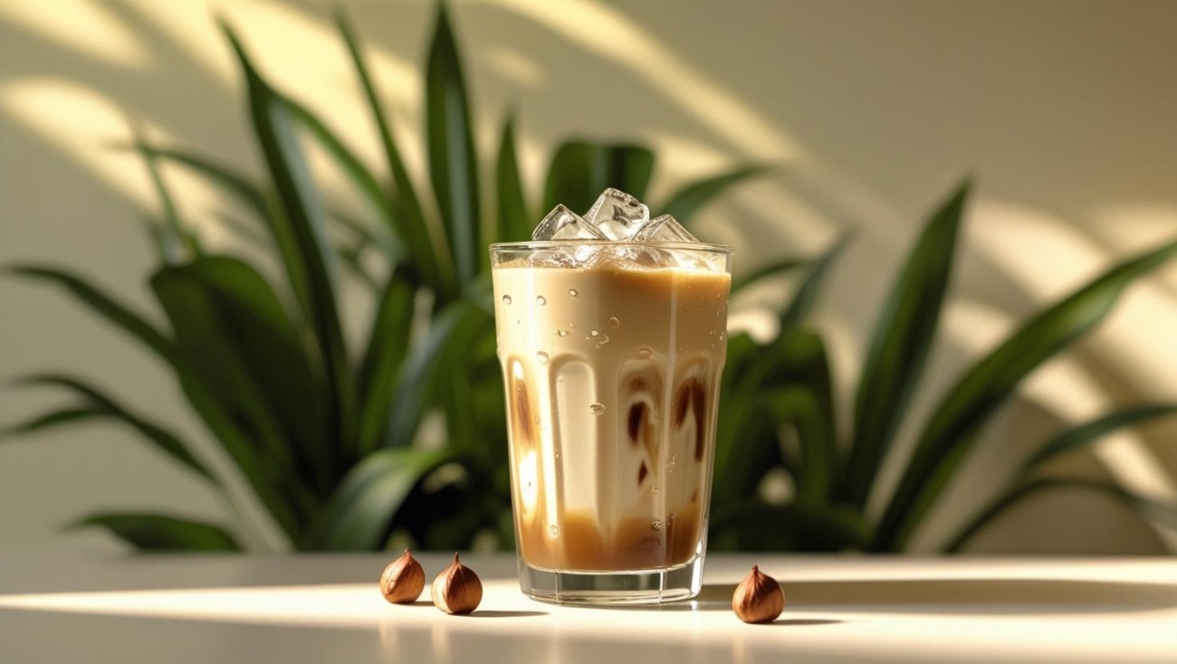 ايس لاتيه بندق