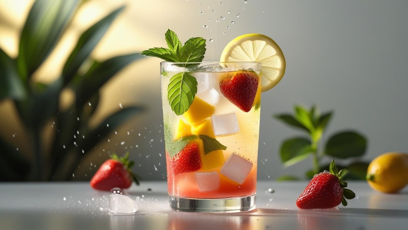 موهيتو فراولة ومنجا