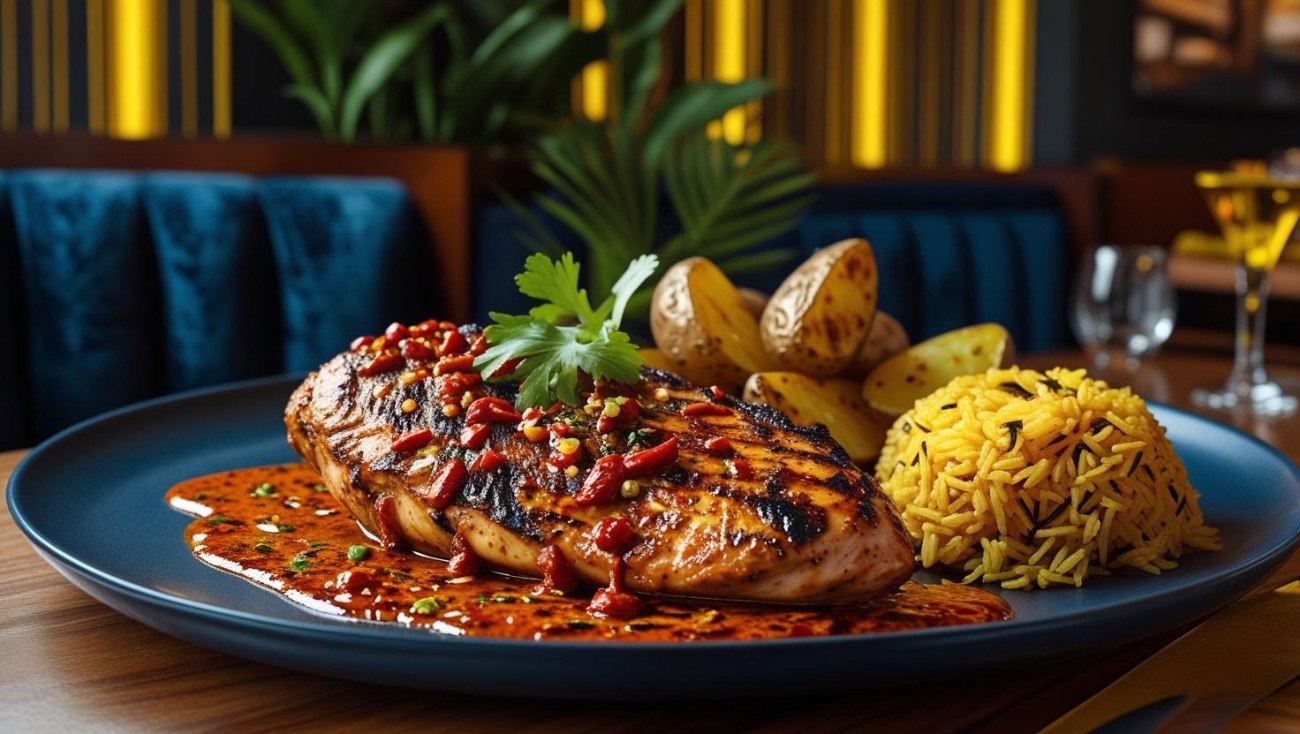 ستيك دجاج سبايسي