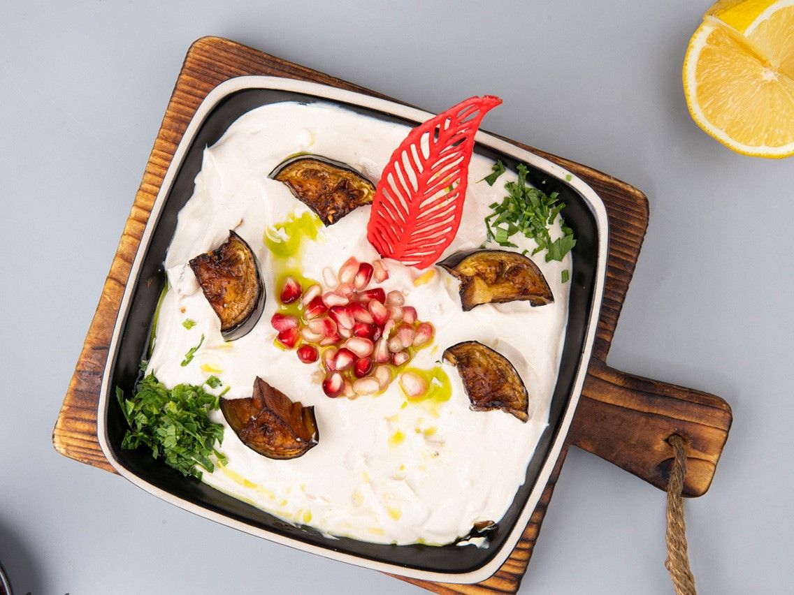 فتة باذنجان