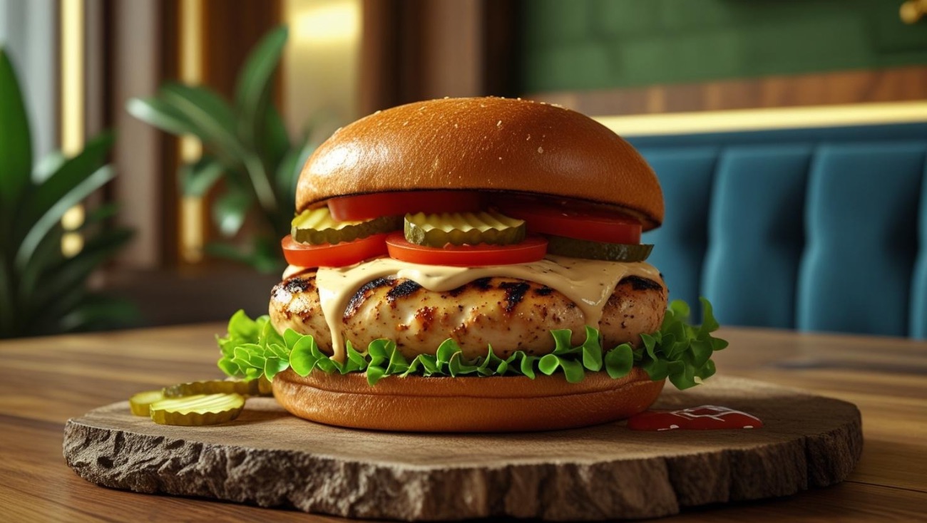 برجر كلاسك دجاج