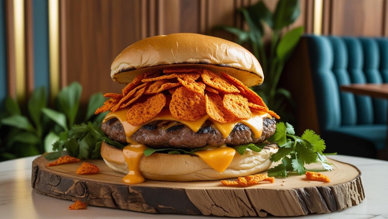 برجر جيتوس لحم