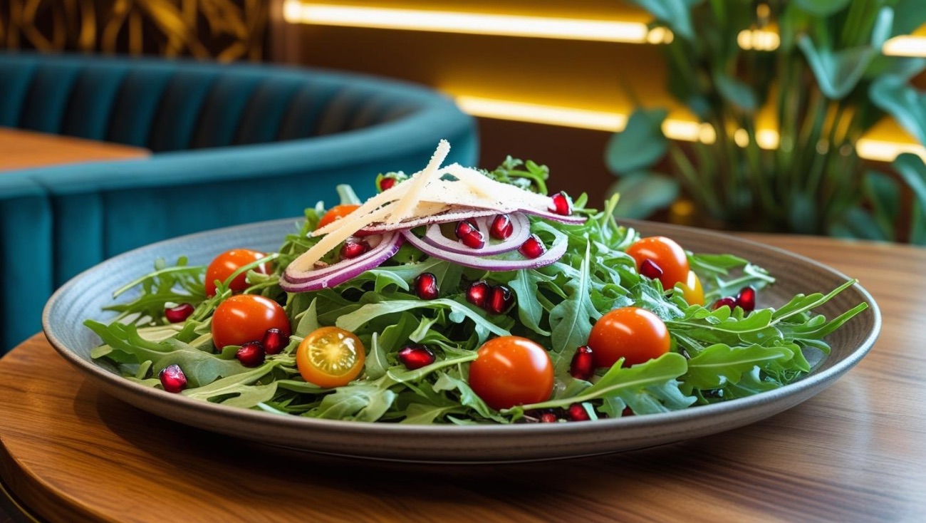 سلطة جرجير اجواء مريم