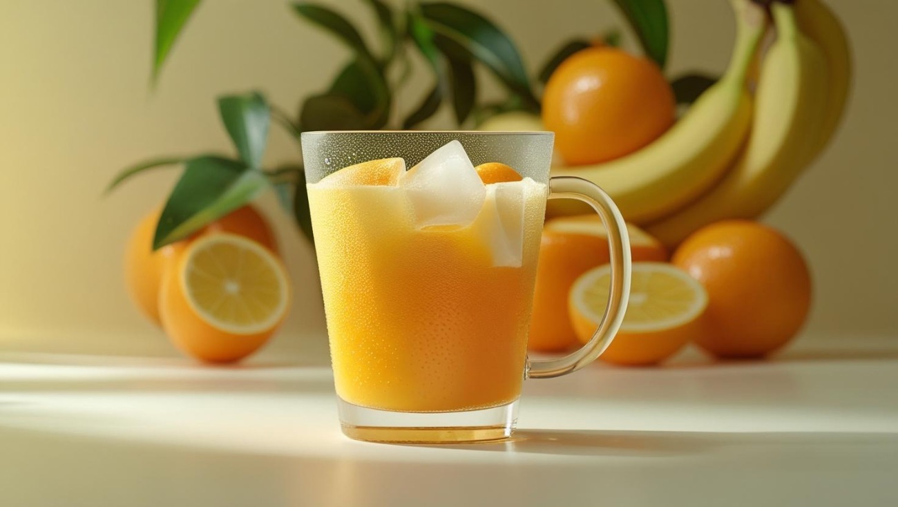 برتقال وموز