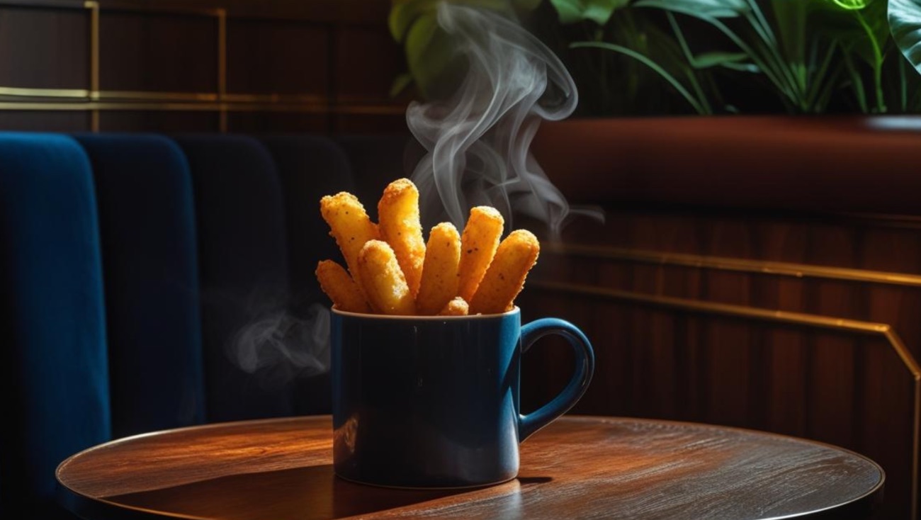 اصابع جبن الموزاريلا