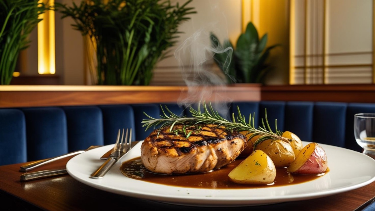 ستيك دجاج مشوي