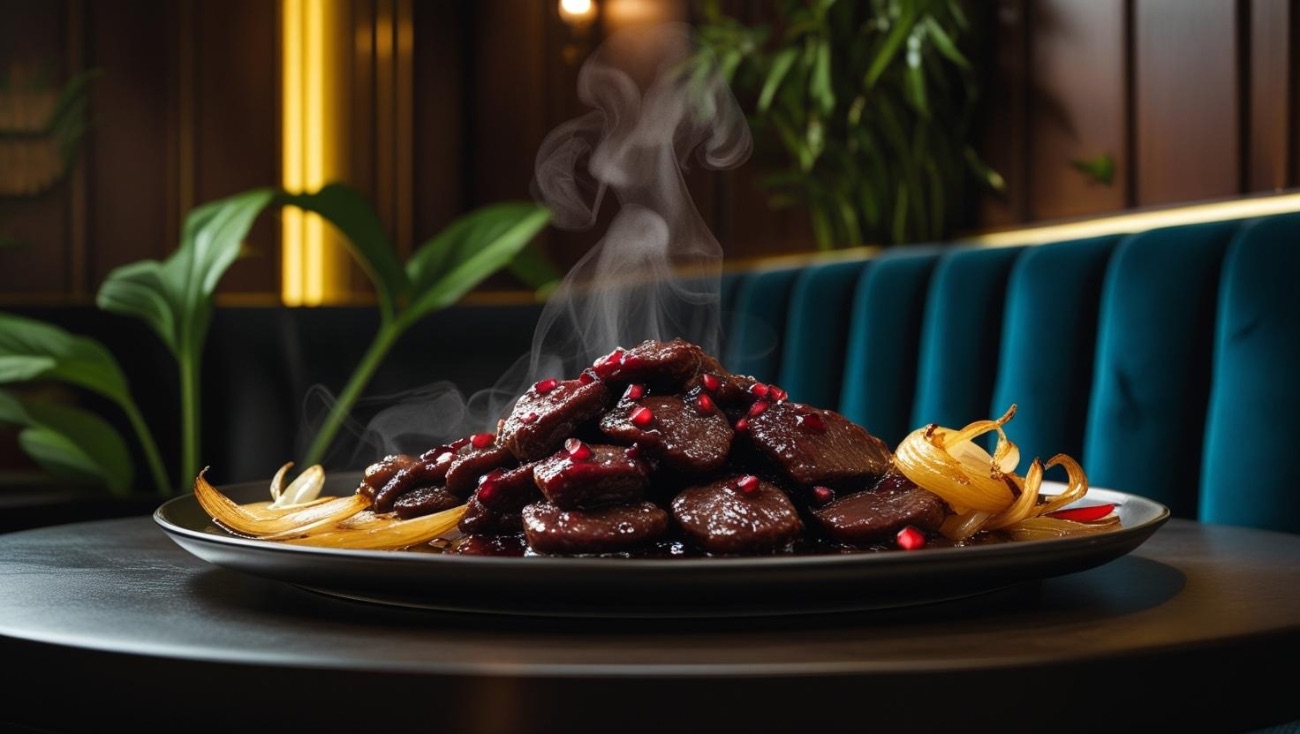 كبدة بدبس الرمان