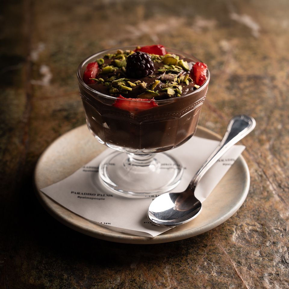 Orman Meyveli Supangle - Çikolatalı puding, bisküvi kıtırı, orman meyveleri