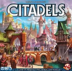 Citadels - شخصيات متبدلة لبناء مدينة بأدوار خادعة. 🎯 الصعوبة: متوسطة 🕒 45–60 دقيقة