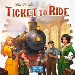 Ticket to Ride: Europe - نسخة مستقلة بخريطة أوروبا وأنفاق/عبّارات. 🎯 الصعوبة: سهلة–متوسطة 🕒 45–60 دقيقة