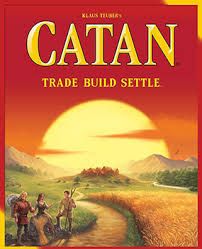 Catan - تجارة موارد وبناء مستوطنات على الجزيرة. 🎯 الصعوبة: متوسطة 🕒 60–120 دقيقة