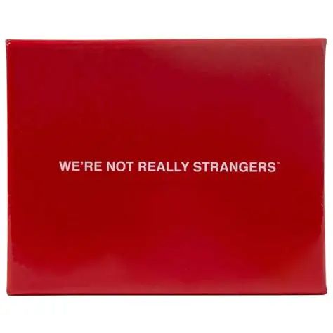 We’re Not Really Strangers - أسئلة عميقة لتعميق العلاقات. 🎯 الصعوبة: سهلة 🕒 30–60 دقيقة