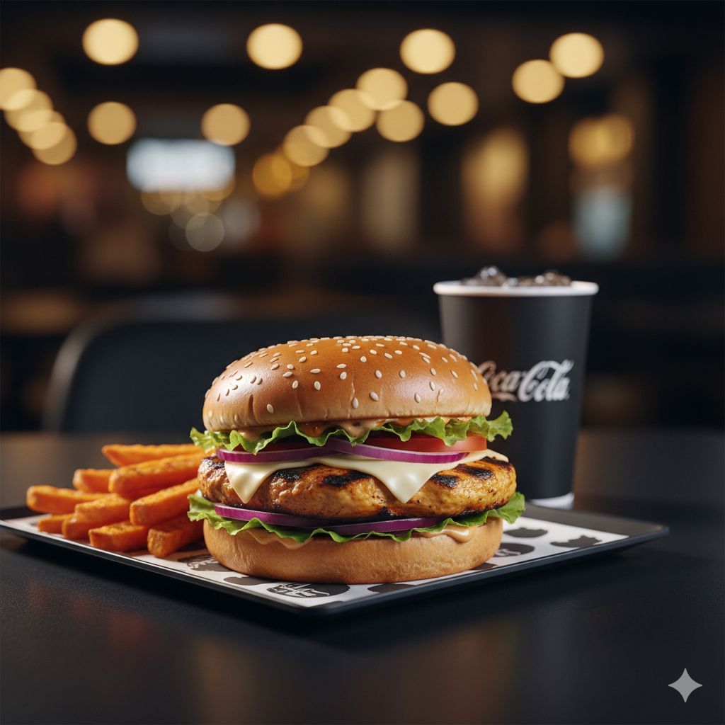 بركر دجاج كلاسك