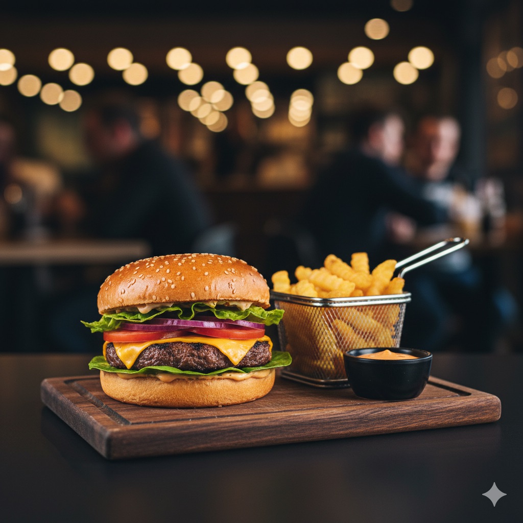 بركر كلاسك لحم