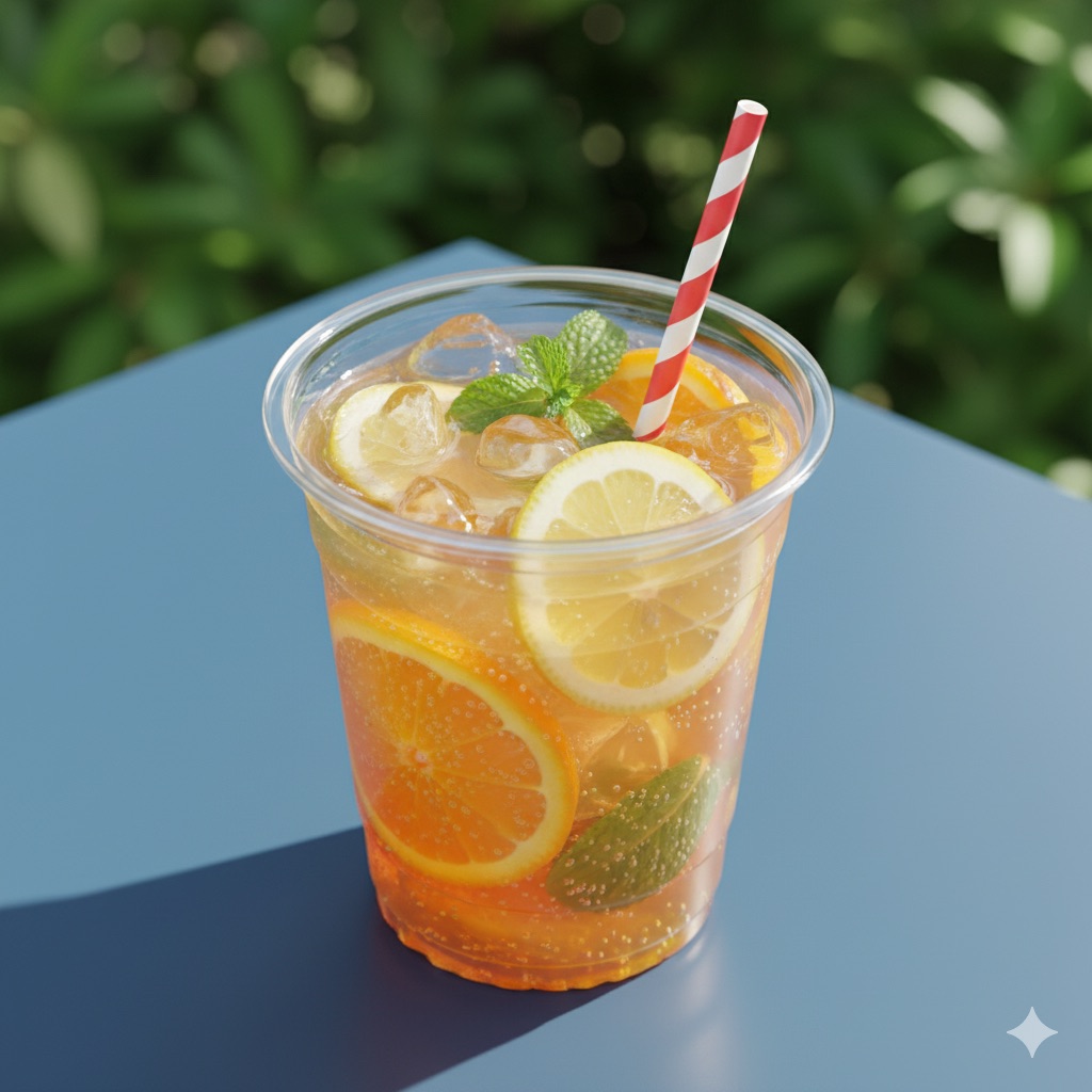 موهيتو برتقال وليمون