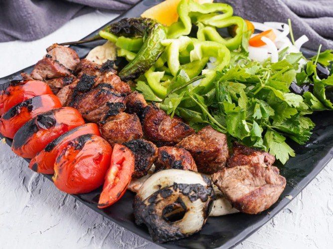 نص نفر تكة لحم