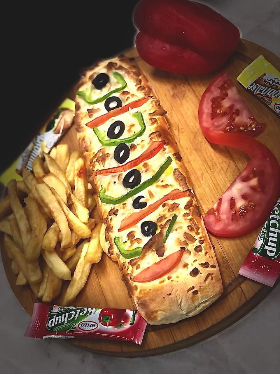 صاج ايطالي لحم