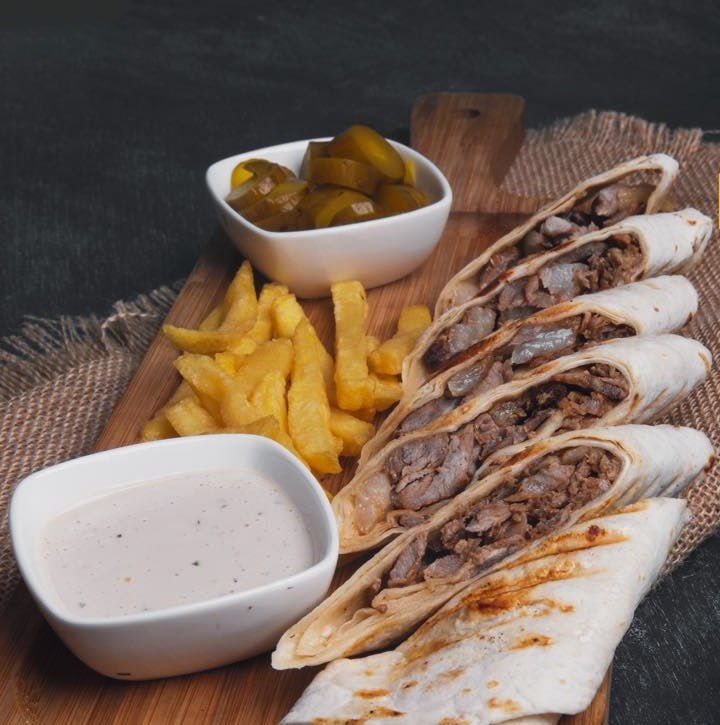 وجبة صاج لحم