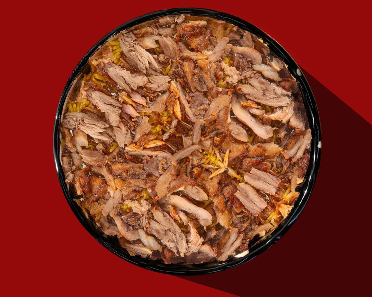 ريزو شاورما لحم