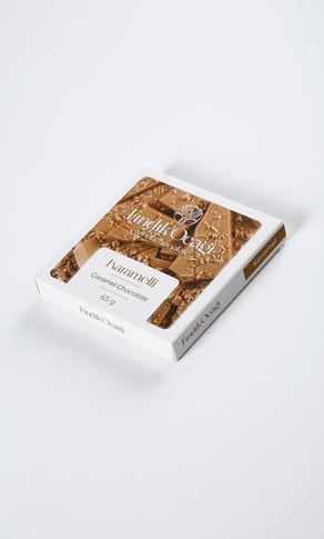 KARAMELLİ TABLET ÇİKOLATA - 