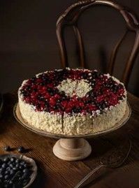 Berry Hibiscus Cake - 