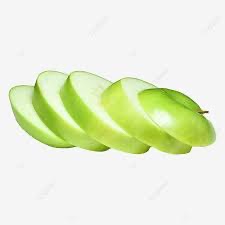 طبق تفاح اخضر - 