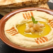 طبق حمص بطحينه - 