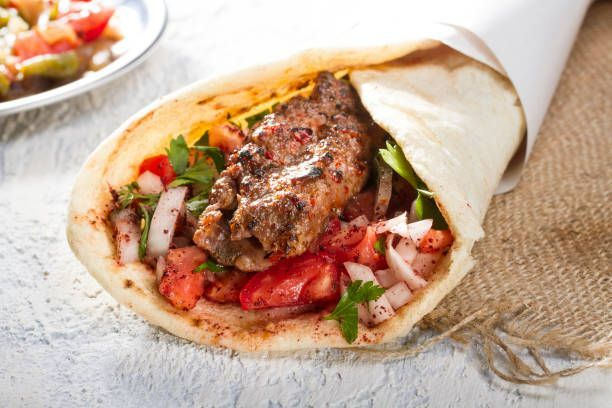 Adana Dürüm - Adana Kebap, sumak soğan, domates ve közlenmiş biber...