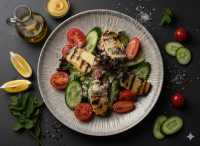 Akdeniz Hellim Salata