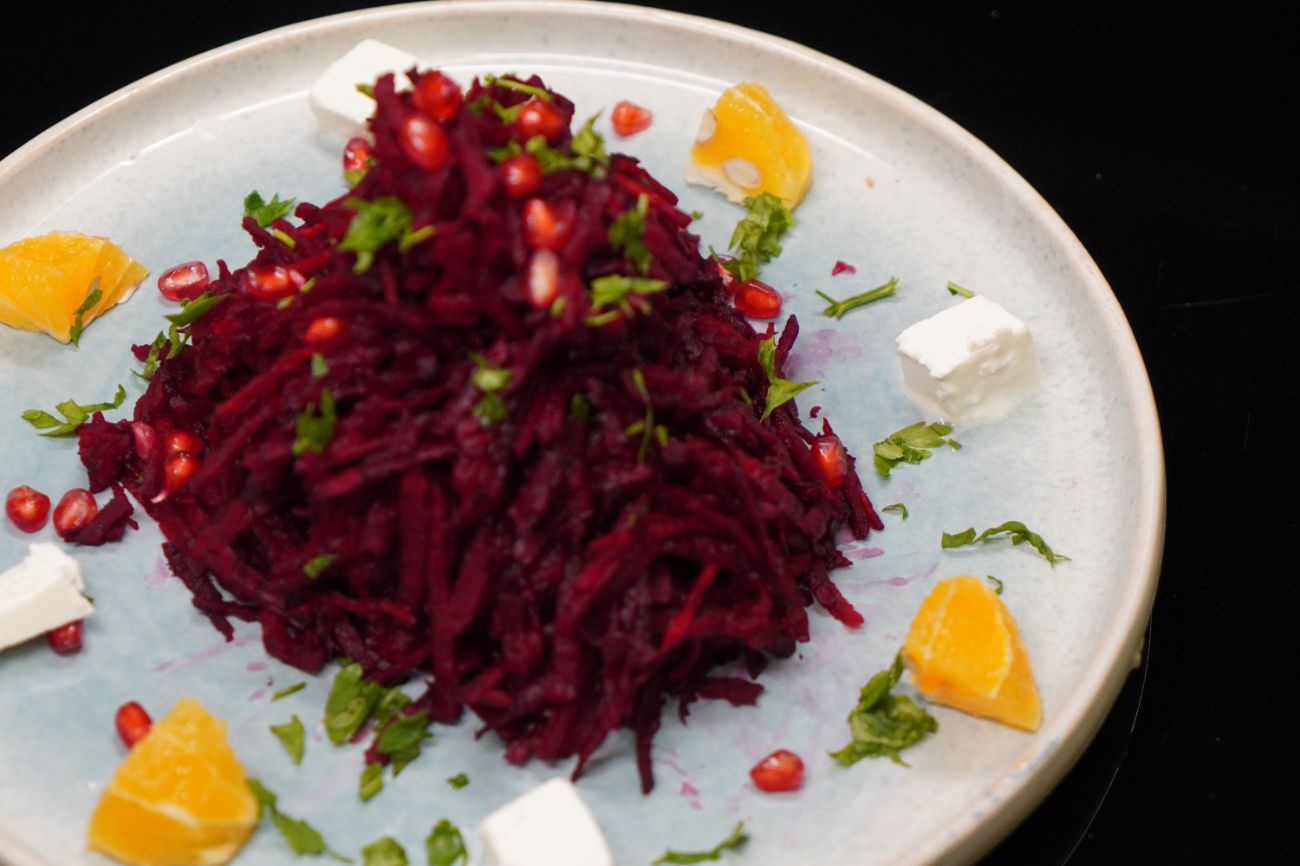 سلطة الشمندر والبرتقال المغربية