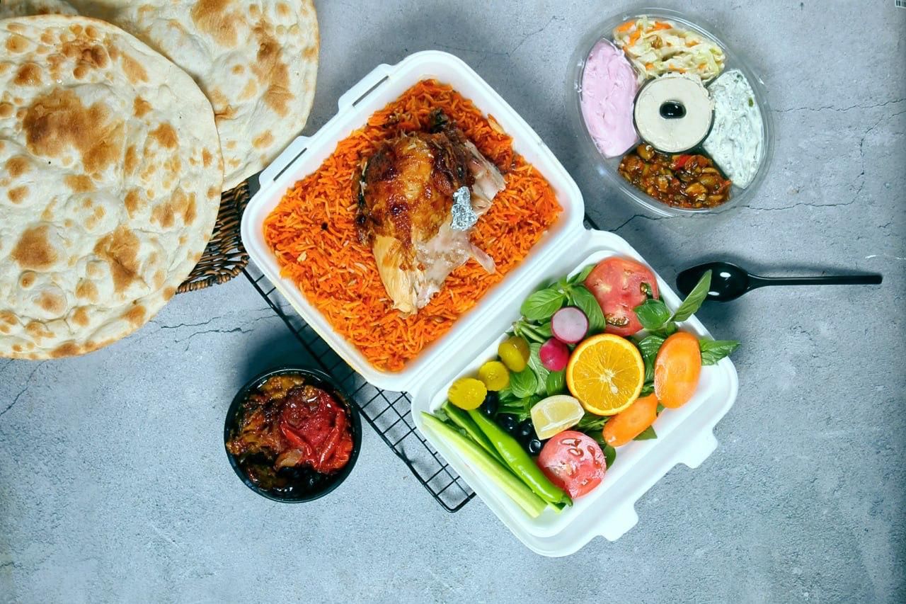ربع دجاجة ناشف