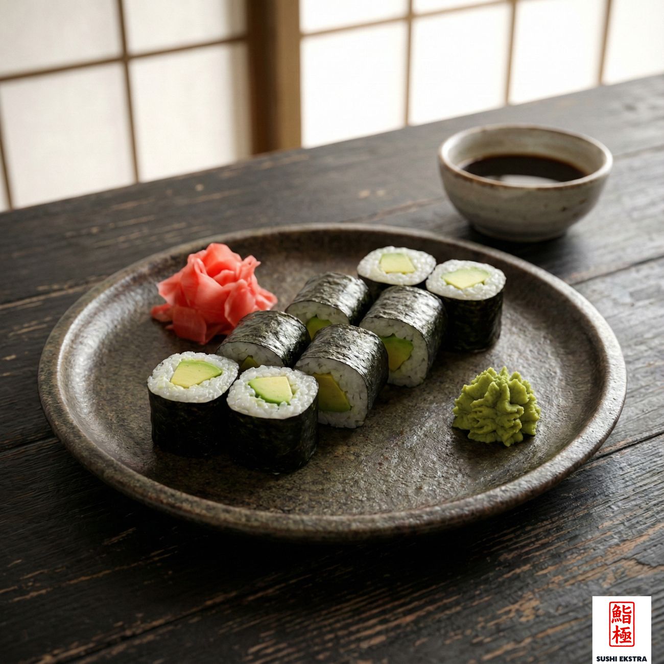 AVOCADO MAKİ - Taze avokado ile