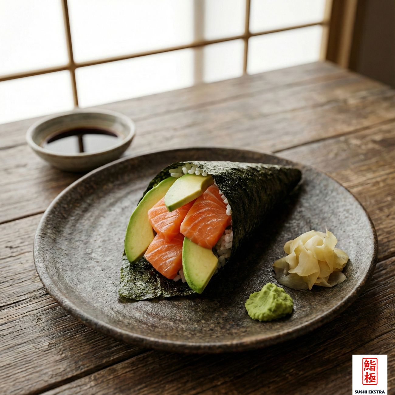 SAKE AVOCADO TEMAKİ